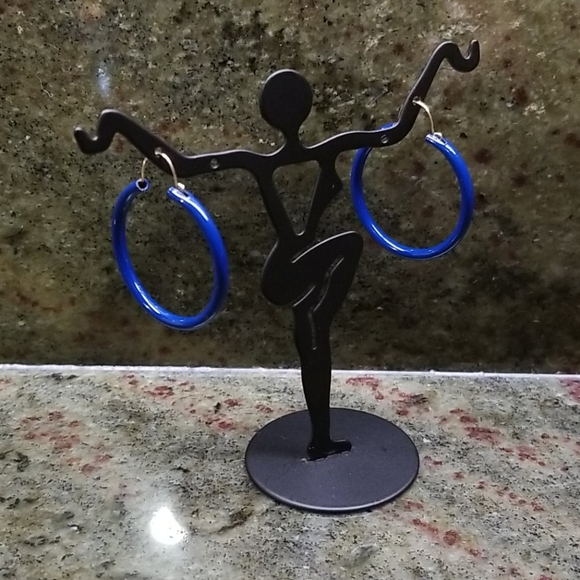 Retro hoop earring bundle - Picture 4 of 4